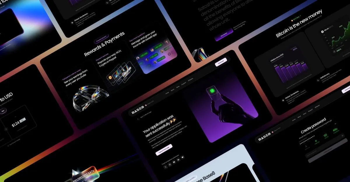 Base8, brand and design system work